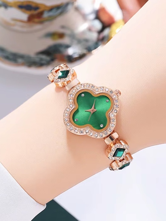 Green Small Watch for Women